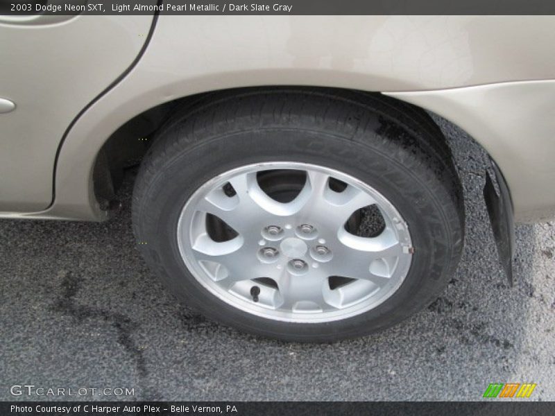 Light Almond Pearl Metallic / Dark Slate Gray 2003 Dodge Neon SXT