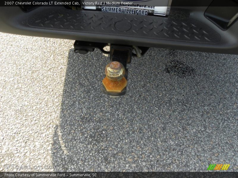 Victory Red / Medium Pewter 2007 Chevrolet Colorado LT Extended Cab