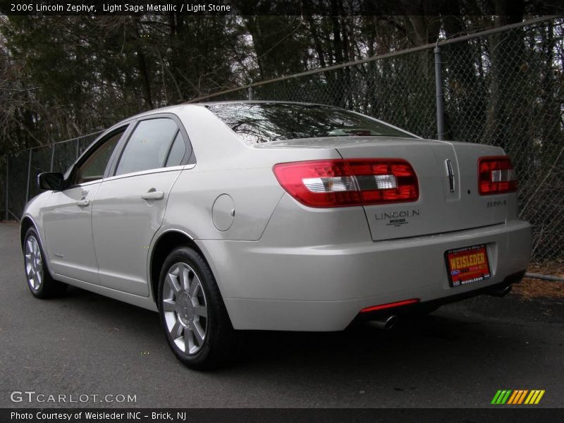 Light Sage Metallic / Light Stone 2006 Lincoln Zephyr