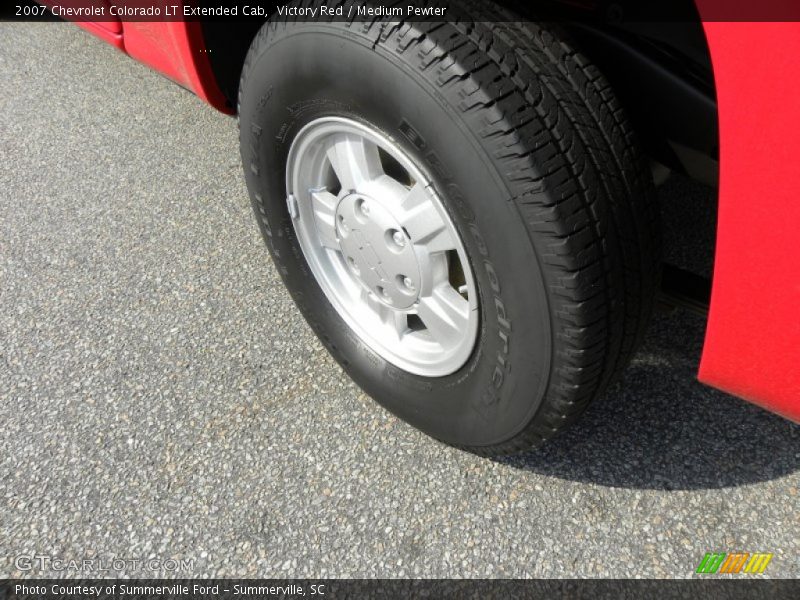 Victory Red / Medium Pewter 2007 Chevrolet Colorado LT Extended Cab