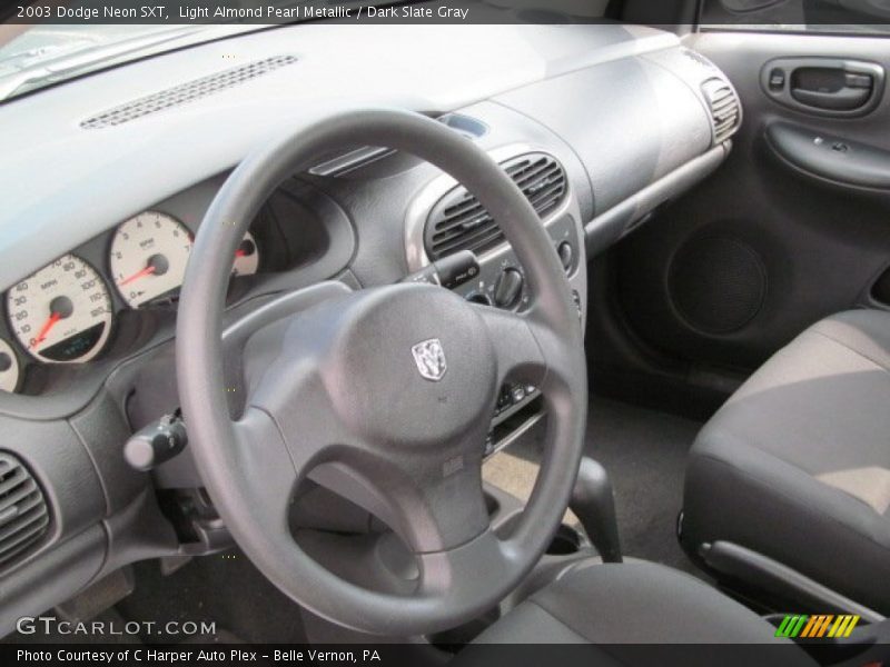 Light Almond Pearl Metallic / Dark Slate Gray 2003 Dodge Neon SXT