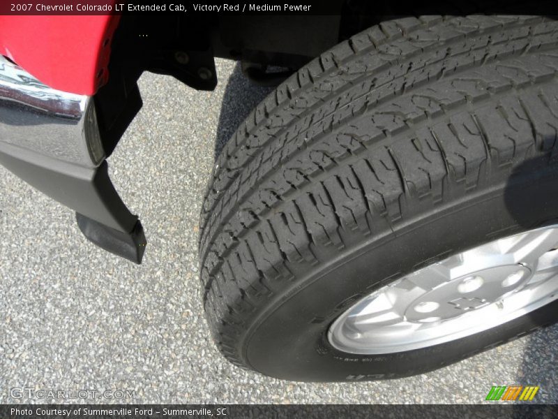 Victory Red / Medium Pewter 2007 Chevrolet Colorado LT Extended Cab
