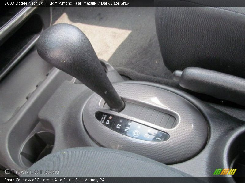 Light Almond Pearl Metallic / Dark Slate Gray 2003 Dodge Neon SXT
