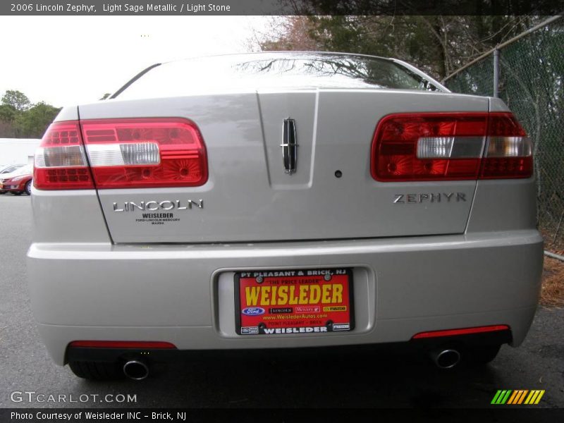 Light Sage Metallic / Light Stone 2006 Lincoln Zephyr