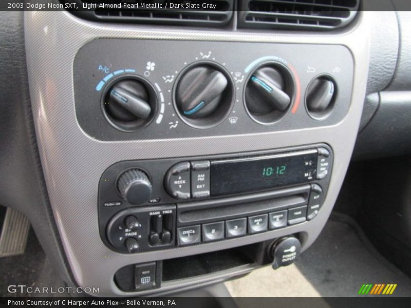 Light Almond Pearl Metallic / Dark Slate Gray 2003 Dodge Neon SXT
