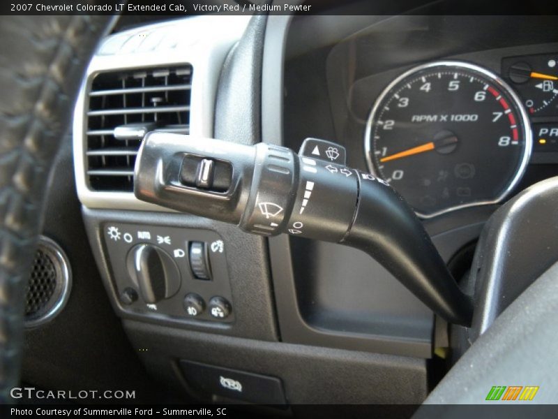 Victory Red / Medium Pewter 2007 Chevrolet Colorado LT Extended Cab