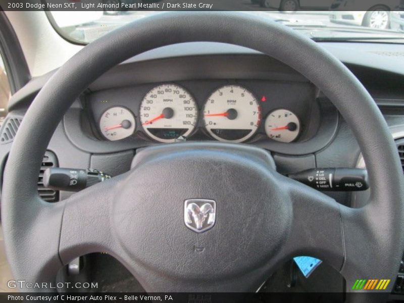 Light Almond Pearl Metallic / Dark Slate Gray 2003 Dodge Neon SXT