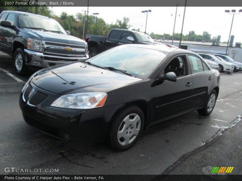 Black / Ebony 2007 Pontiac G6 Sedan