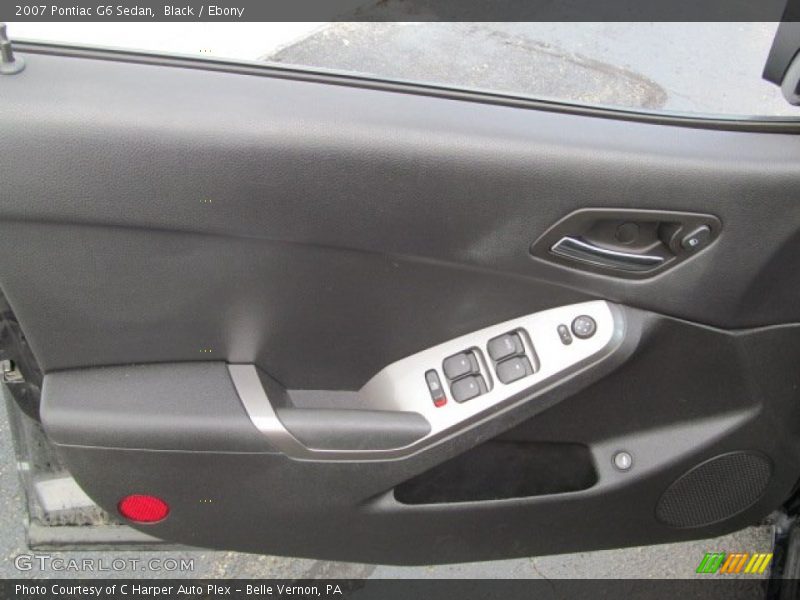 Black / Ebony 2007 Pontiac G6 Sedan