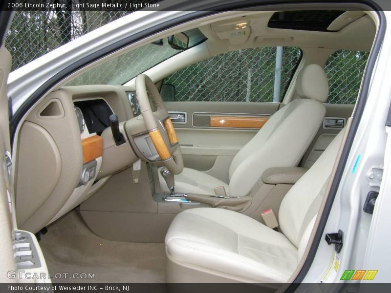 Light Sage Metallic / Light Stone 2006 Lincoln Zephyr