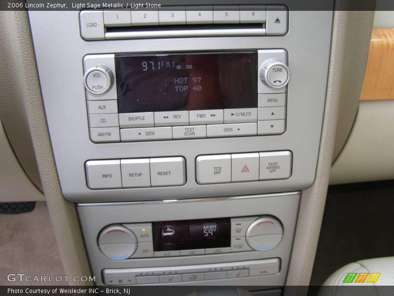 Light Sage Metallic / Light Stone 2006 Lincoln Zephyr