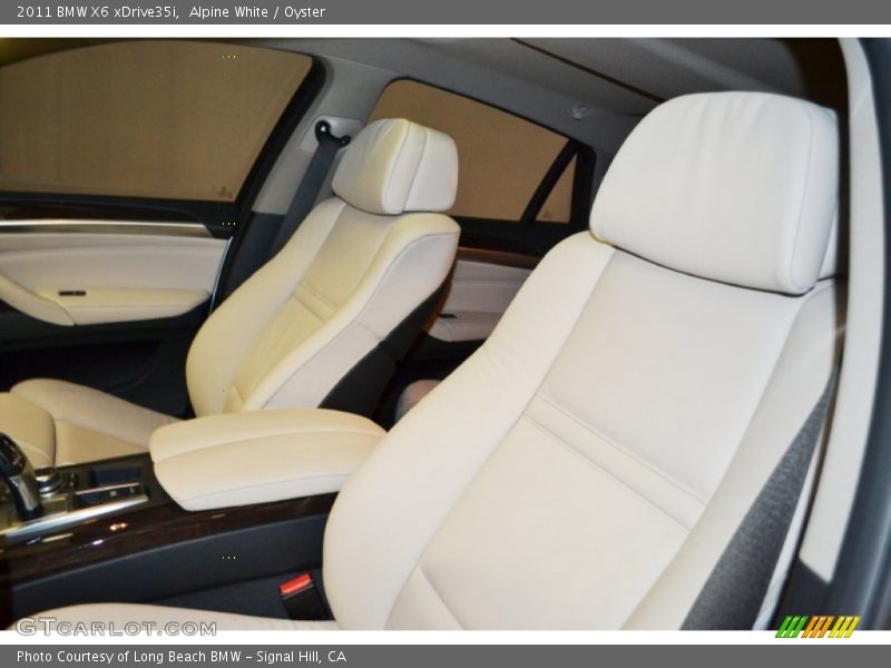 Alpine White / Oyster 2011 BMW X6 xDrive35i