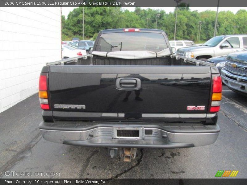 Onyx Black / Dark Pewter 2006 GMC Sierra 1500 SLE Regular Cab 4x4