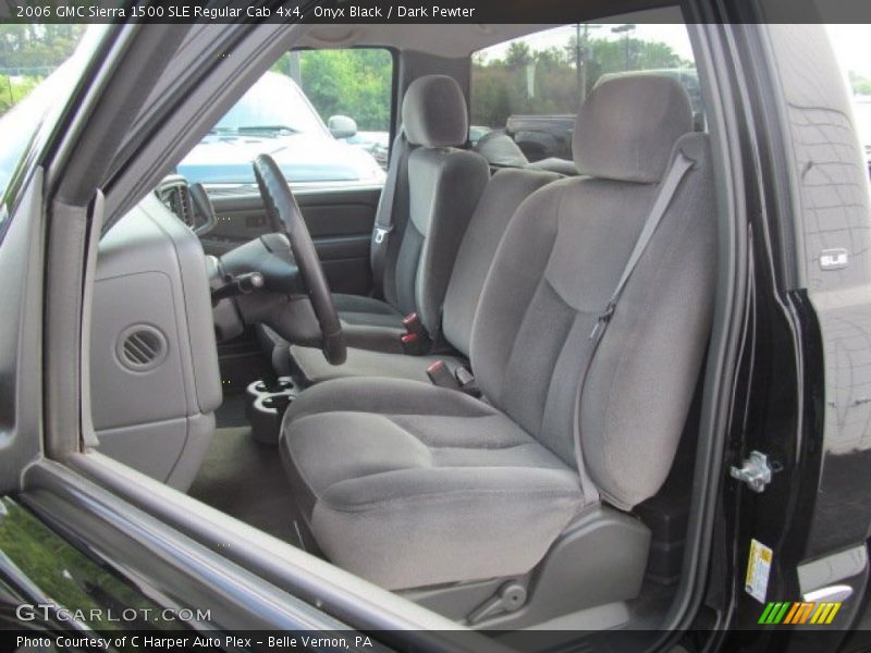 Onyx Black / Dark Pewter 2006 GMC Sierra 1500 SLE Regular Cab 4x4