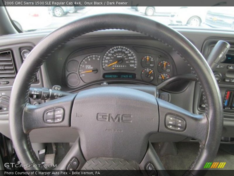Onyx Black / Dark Pewter 2006 GMC Sierra 1500 SLE Regular Cab 4x4