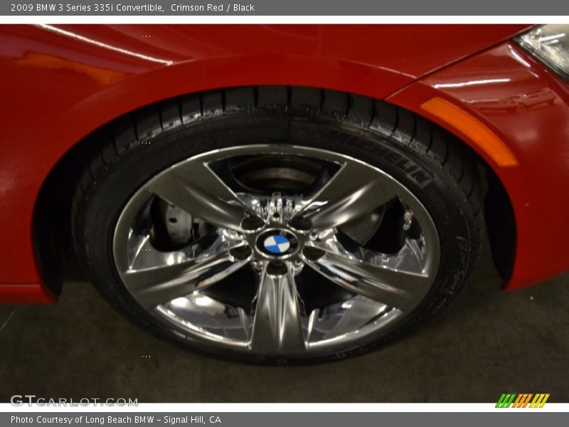 Crimson Red / Black 2009 BMW 3 Series 335i Convertible