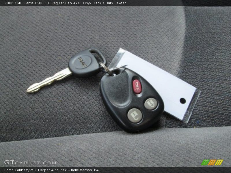 Onyx Black / Dark Pewter 2006 GMC Sierra 1500 SLE Regular Cab 4x4