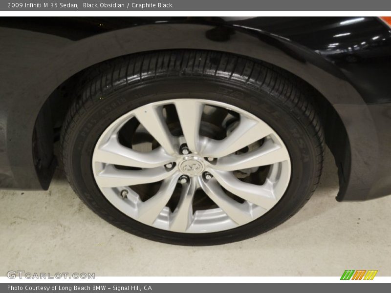 Black Obsidian / Graphite Black 2009 Infiniti M 35 Sedan
