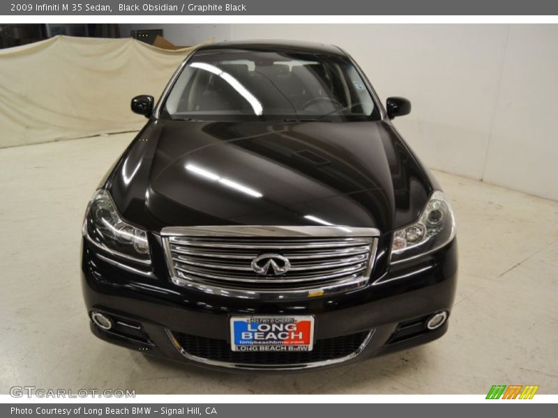 Black Obsidian / Graphite Black 2009 Infiniti M 35 Sedan