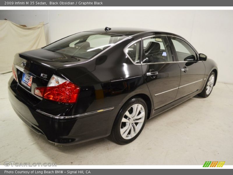 Black Obsidian / Graphite Black 2009 Infiniti M 35 Sedan