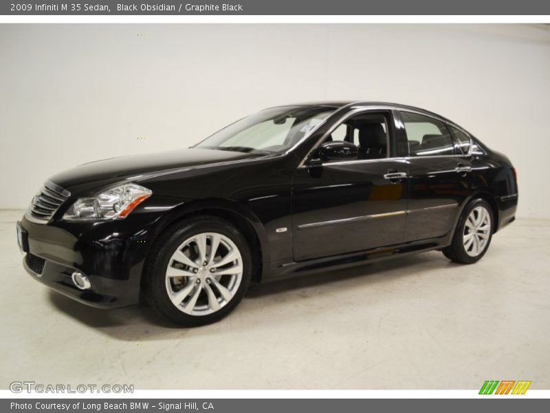 Black Obsidian / Graphite Black 2009 Infiniti M 35 Sedan