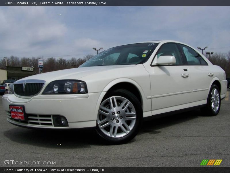 Ceramic White Pearlescent / Shale/Dove 2005 Lincoln LS V8