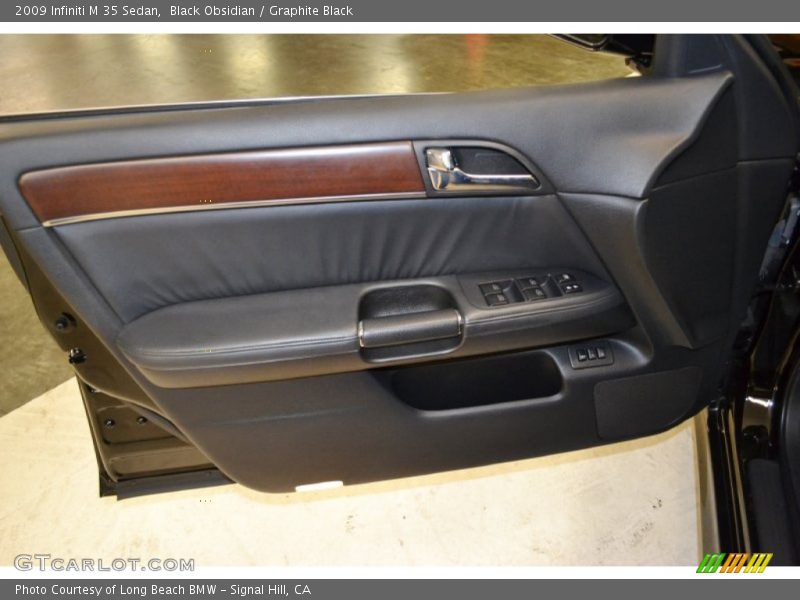 Black Obsidian / Graphite Black 2009 Infiniti M 35 Sedan