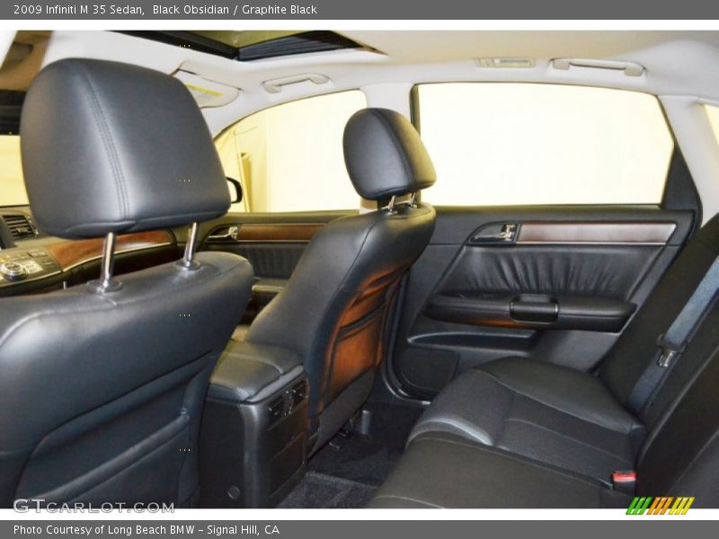 Black Obsidian / Graphite Black 2009 Infiniti M 35 Sedan