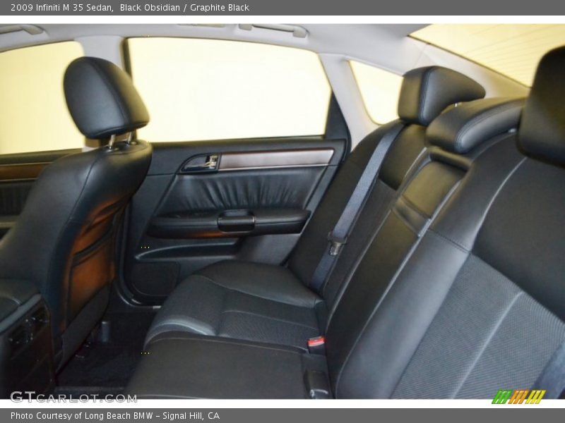 Black Obsidian / Graphite Black 2009 Infiniti M 35 Sedan