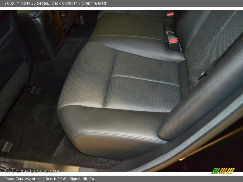 Black Obsidian / Graphite Black 2009 Infiniti M 35 Sedan