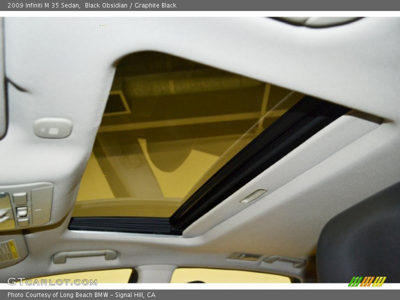 Black Obsidian / Graphite Black 2009 Infiniti M 35 Sedan