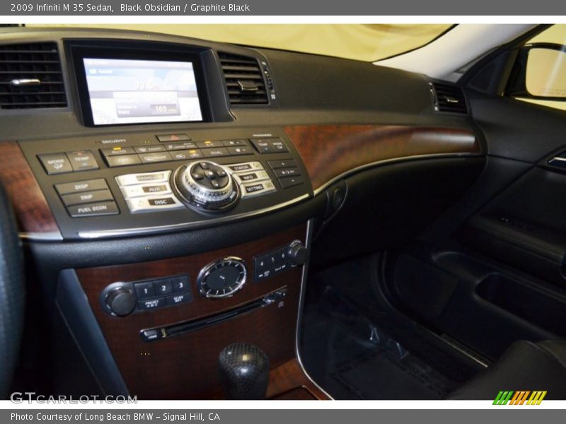 Black Obsidian / Graphite Black 2009 Infiniti M 35 Sedan