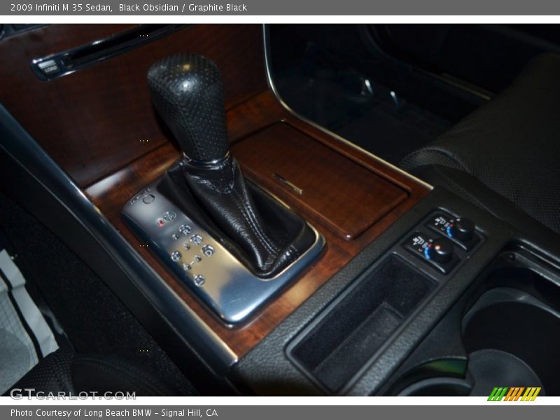 Black Obsidian / Graphite Black 2009 Infiniti M 35 Sedan