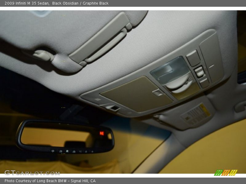 Black Obsidian / Graphite Black 2009 Infiniti M 35 Sedan