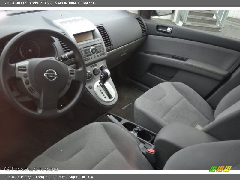 Metallic Blue / Charcoal 2009 Nissan Sentra 2.0 SR