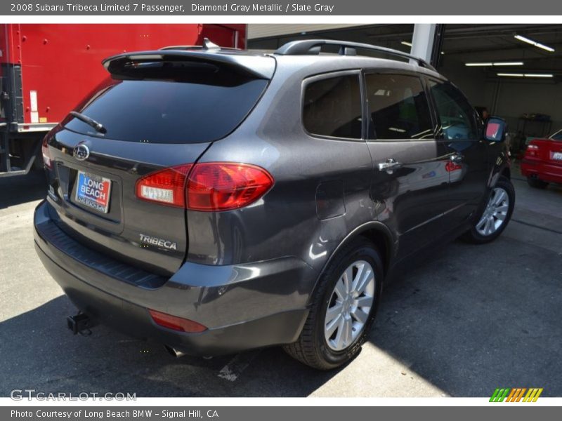 Diamond Gray Metallic / Slate Gray 2008 Subaru Tribeca Limited 7 Passenger