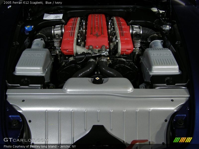  2005 612 Scaglietti  Engine - 5.7 Liter DOHC 48-Valve V12