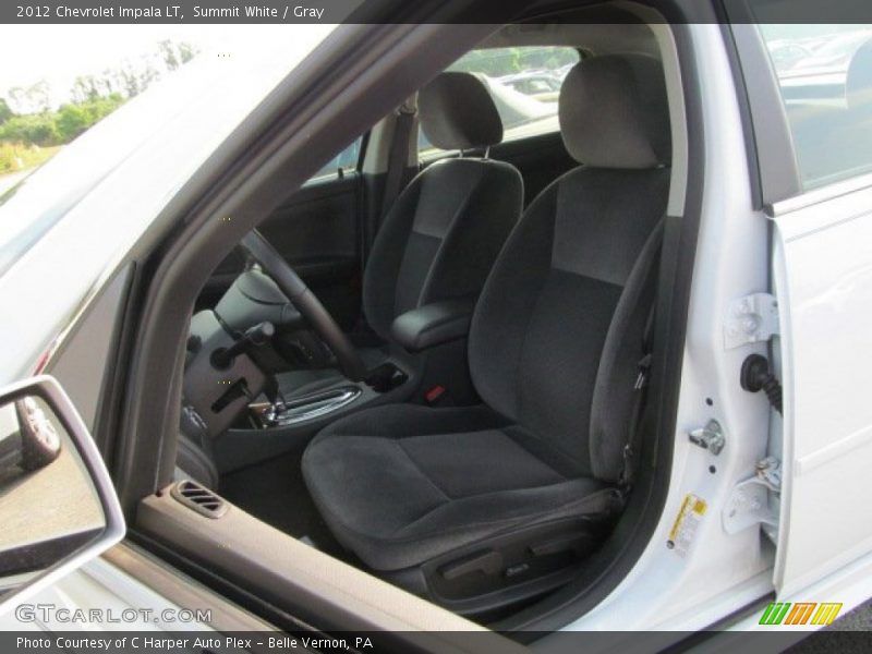 Summit White / Gray 2012 Chevrolet Impala LT