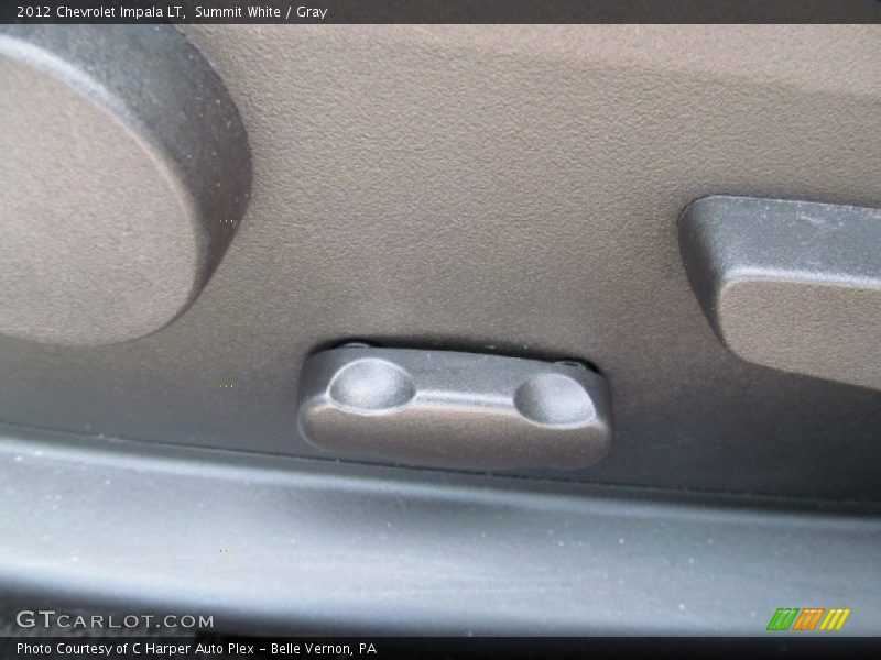 Summit White / Gray 2012 Chevrolet Impala LT