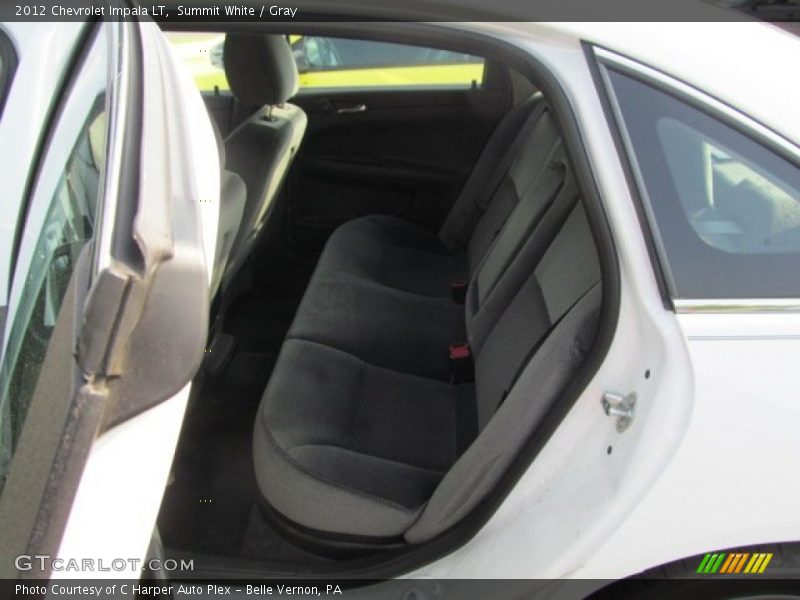 Summit White / Gray 2012 Chevrolet Impala LT