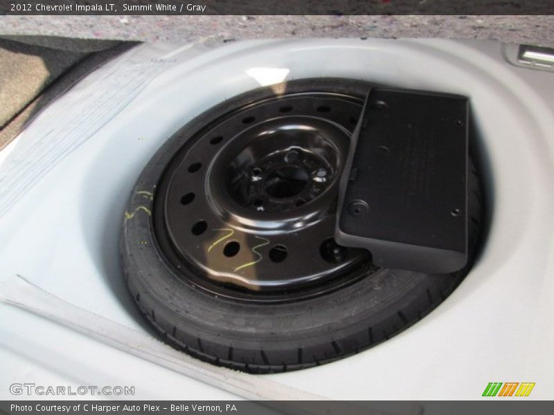 Summit White / Gray 2012 Chevrolet Impala LT