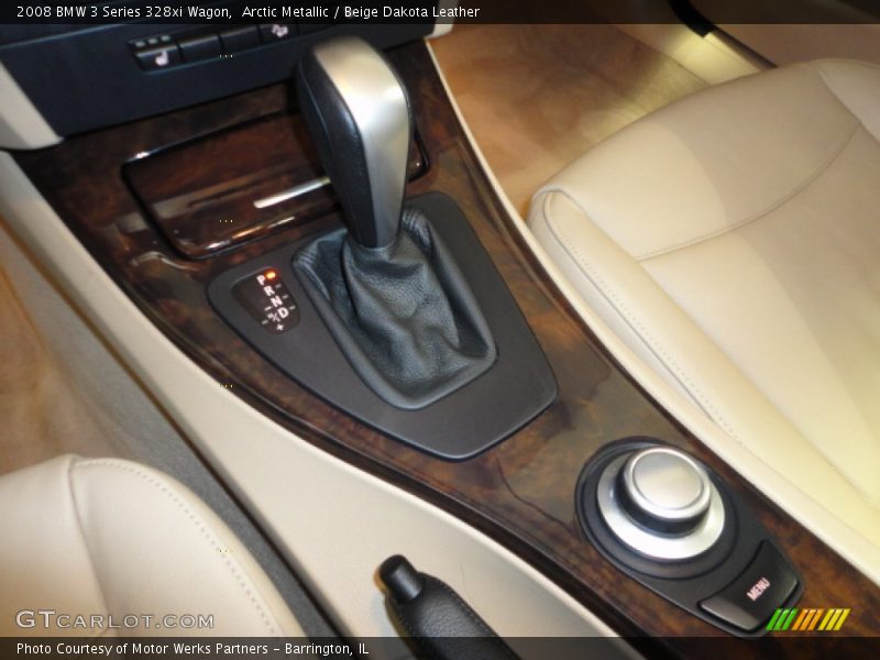 Arctic Metallic / Beige Dakota Leather 2008 BMW 3 Series 328xi Wagon