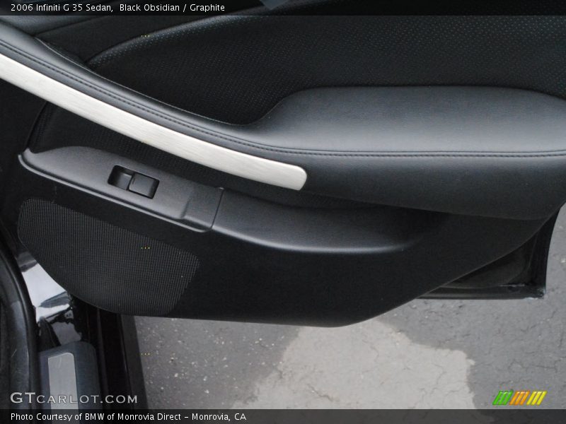 Black Obsidian / Graphite 2006 Infiniti G 35 Sedan