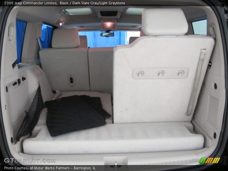 Black / Dark Slate Gray/Light Graystone 2006 Jeep Commander Limited