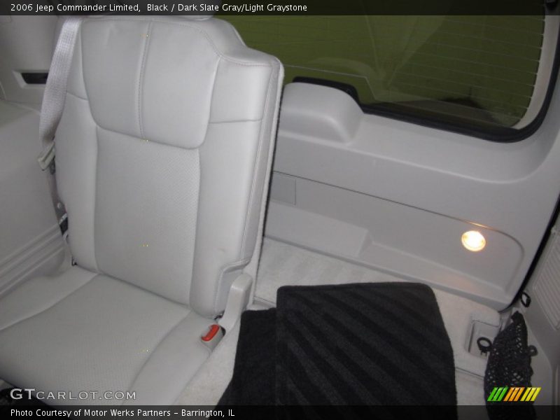 Black / Dark Slate Gray/Light Graystone 2006 Jeep Commander Limited
