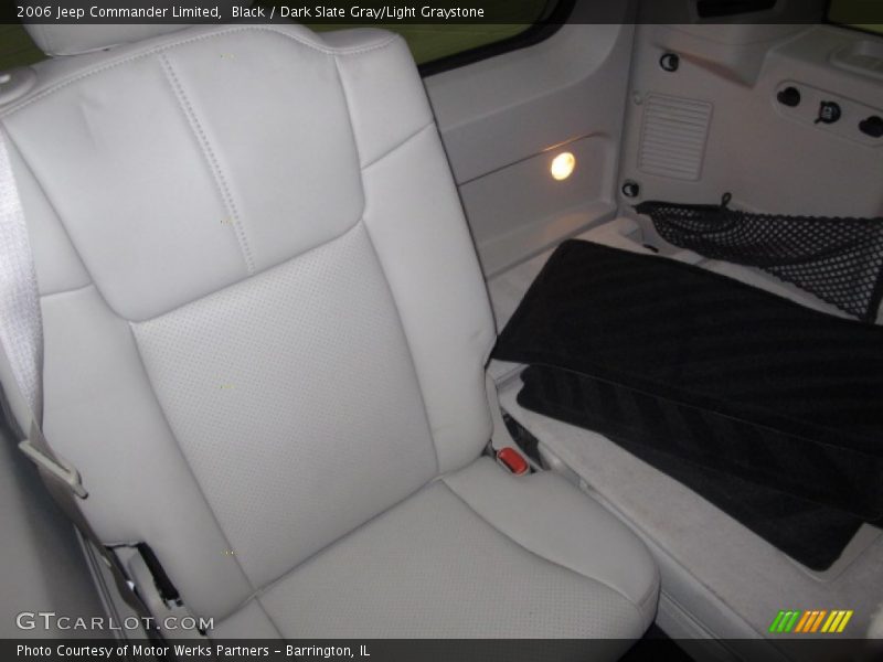 Black / Dark Slate Gray/Light Graystone 2006 Jeep Commander Limited