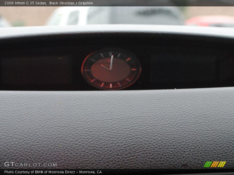 Black Obsidian / Graphite 2006 Infiniti G 35 Sedan