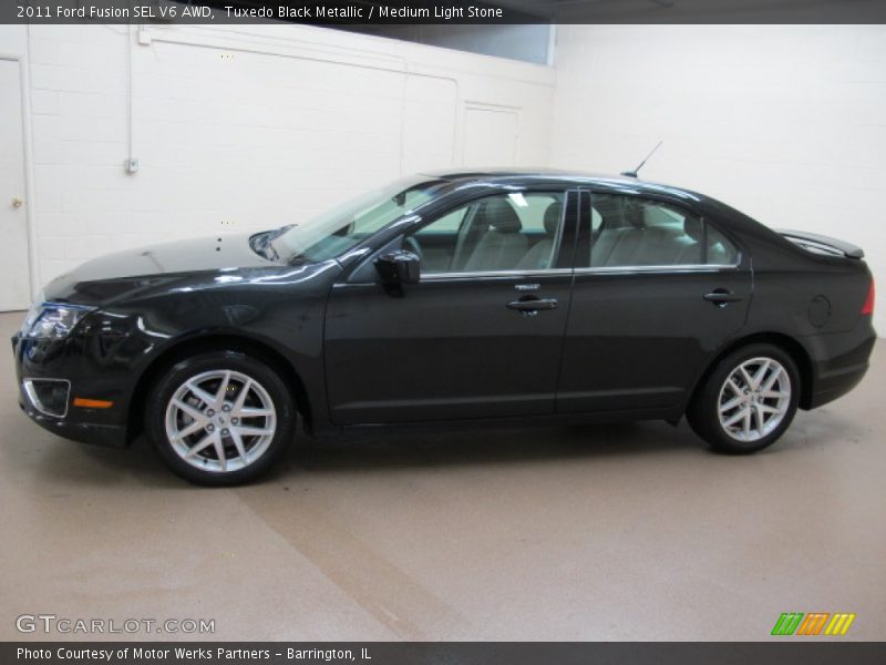  2011 Fusion SEL V6 AWD Tuxedo Black Metallic