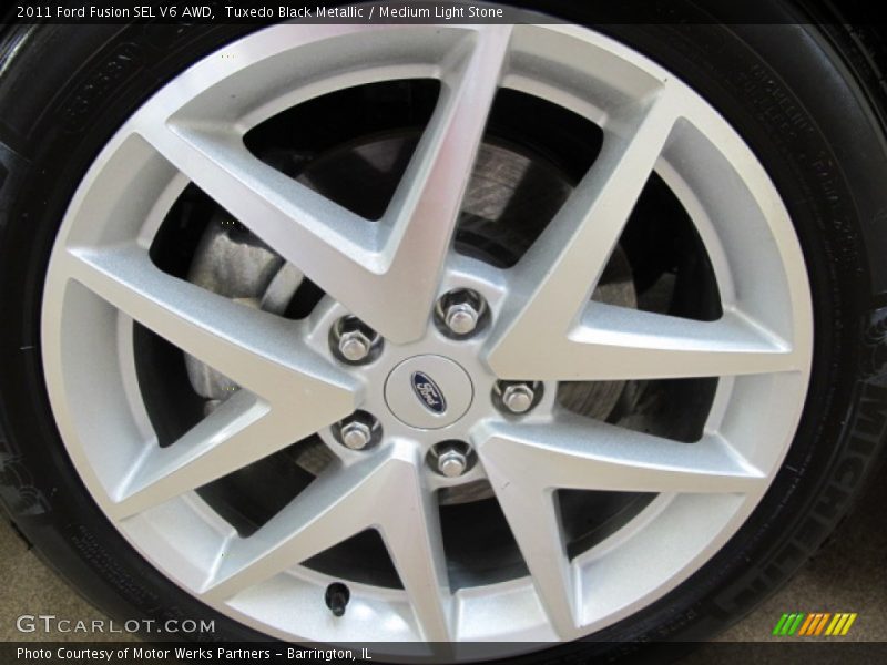  2011 Fusion SEL V6 AWD Wheel