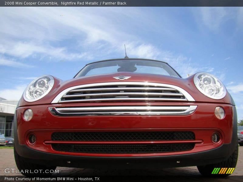 Nightfire Red Metallic / Panther Black 2008 Mini Cooper Convertible